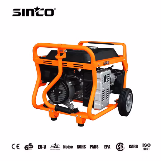 Camping Use Smart Digital 3500W Portable Petrol Inverter Generator 210cc 15L Portable Power Gasoline Generator