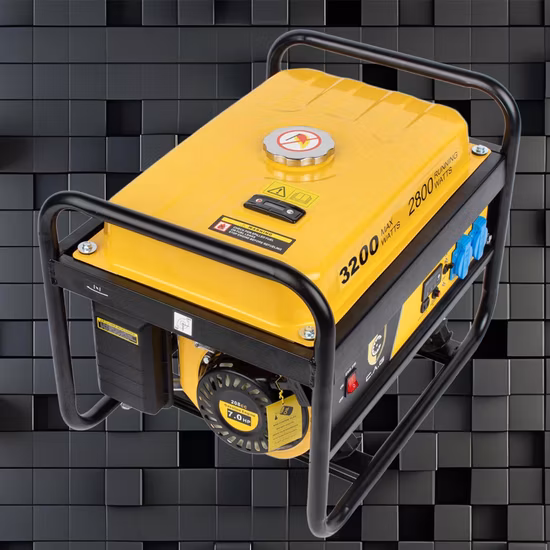 Tomac オープン フレーム ガソリン インバーター発電機 3200W