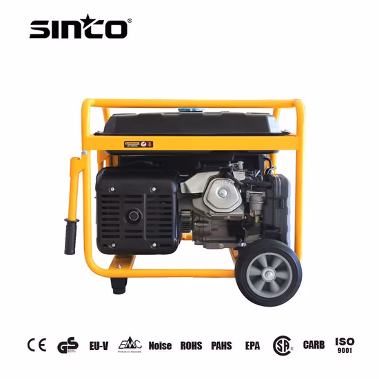 熱い販売 2000 ワット 3kw 4kw 小型静音タイプ Aisen パワーポータブルガソリン発電機