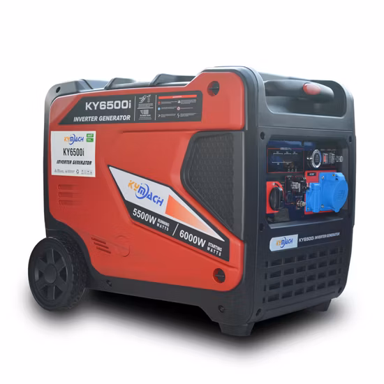 Se4500ie 3000W 3kw 4kw 超静音キャンプまたは家庭用ポータブルガソリンエンジンインバーター発電機 ホイール付き